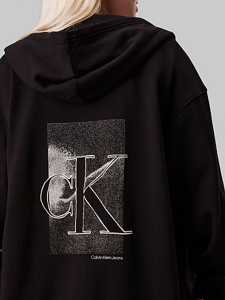 Calvin Klein Jeans Plus Sweatshirt "PLUS DIFFUSED CK ZIP-THROUGH", in Große günstig online kaufen