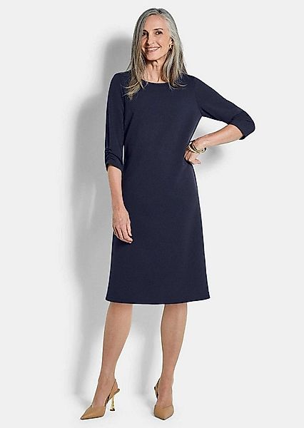 GOLDNER Etuikleid Jerseykleid mit Krepp-Qualität Midikleid mit Rundhals, Kn günstig online kaufen