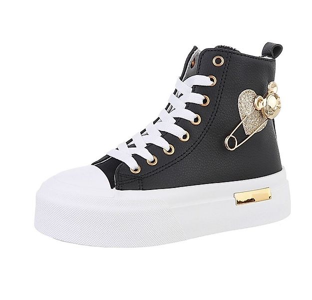 Ital-Design Damen High-Top Freizeit Sneakerboots (87214319) Flach Sneakers günstig online kaufen