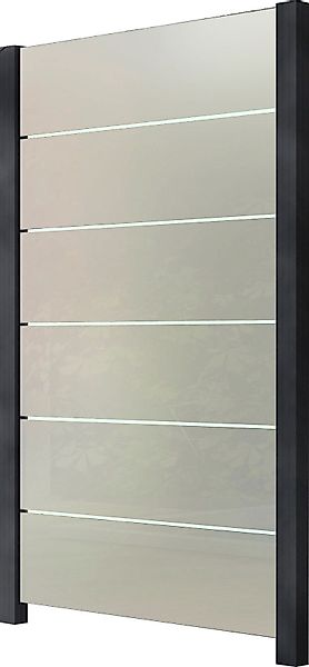 STAKET PRO Zaun Glaszaun, Gesamtlänge: 1,14 m, 2 Pfosten günstig online kaufen