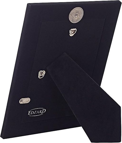 EDZARD Bilderrahmen Fano, versilbert und anlaufgeschützt - für 13x18 cm Fot günstig online kaufen