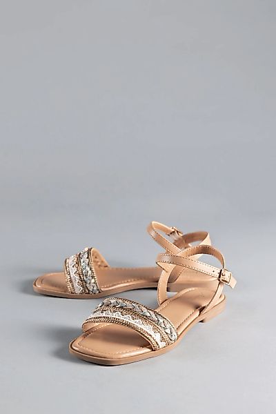 Aniston SHOES Riemchensandale, Sommerschuh, Sandalette, Glitzersteine - NEU günstig online kaufen