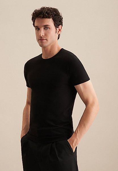 seidensticker T-Shirt 1/2 Rundhals Uni günstig online kaufen
