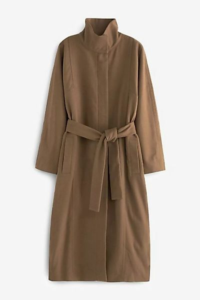 Next Langmantel Eleganter Mantel mit weitem Stehkragen (1-tlg) günstig online kaufen