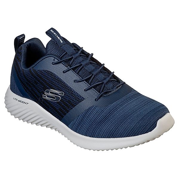 Skechers Slip-On Herren Sneaker Bounder navy günstig online kaufen
