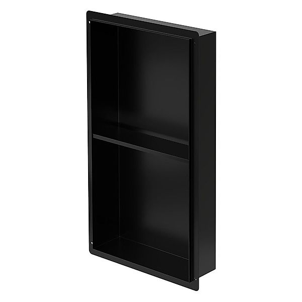 LuxeBath Duschwand Wandnische aus Edelstahl Flexibler günstig online kaufen
