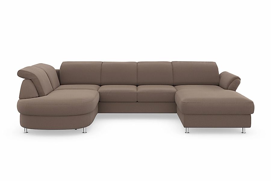 sit&more Wohnlandschaft »Apulia U-Form« wahlweise Bettfunktion, Bettkasten günstig online kaufen