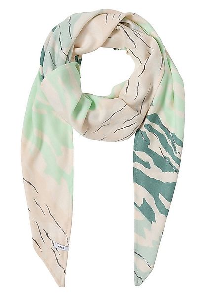 CECIL Dreieckstuch Tuch mit Folienprint, (1-St) günstig online kaufen