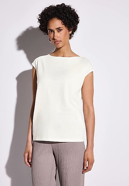 STREET ONE T-Shirt mit U-Boot-Ausschnitt günstig online kaufen