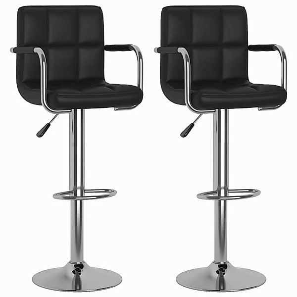 vidaXL Barhocker Barhocker 2 Stk. Schwarz günstig online kaufen
