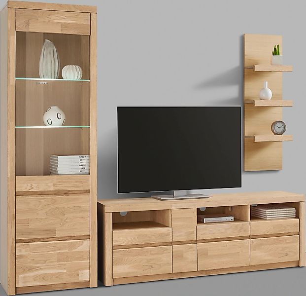 Home affaire Wohnwand "Silkeborg" Set, 3 Stk. tlg. günstig online kaufen