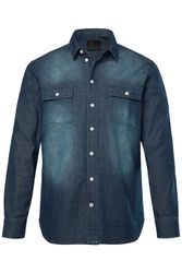 JP1880 Businesshemd JP1880 Jeanshemd Langarm Kentkragen günstig online kaufen