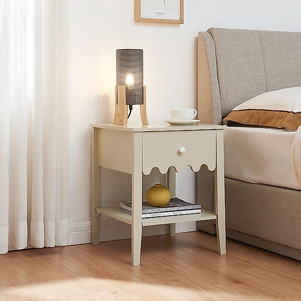 en.casa Nachttisch, »Luspoo« mit Schublade 50 günstig online kaufen
