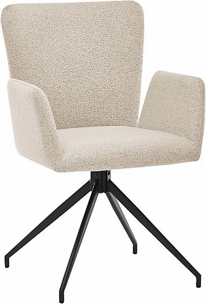 set one by Musterring Esszimmerstuhl "El Paso" () 2 Stk. Bouclé Stativgeste günstig online kaufen