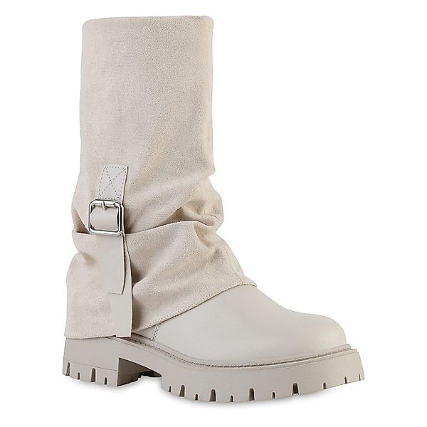 VAN HILL 841810 Stiefel Damen Bikerstiefel günstig online kaufen