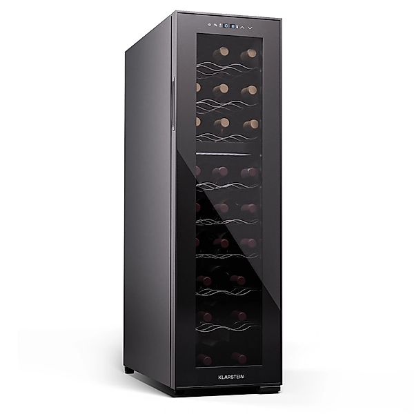 Klarstein Shiraz 24 Duo Weinkühlschrank 2 Zonen 75 L 24 Flaschen 5-18 °C To günstig online kaufen