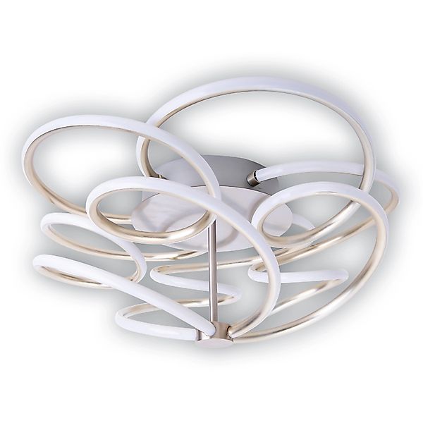 näve LED Deckenleuchte Rizado, Dimmfunktion, LED fest integriert, Warmweiß, günstig online kaufen