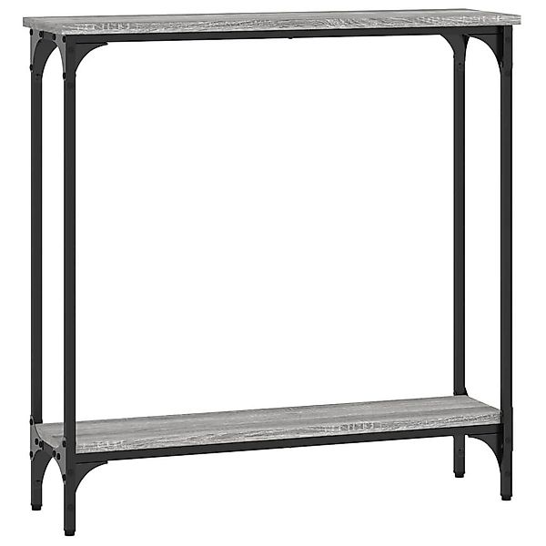 vidaXL Beistelltisch Konsolentisch Grau Sonoma 75x22,5x75 günstig online kaufen