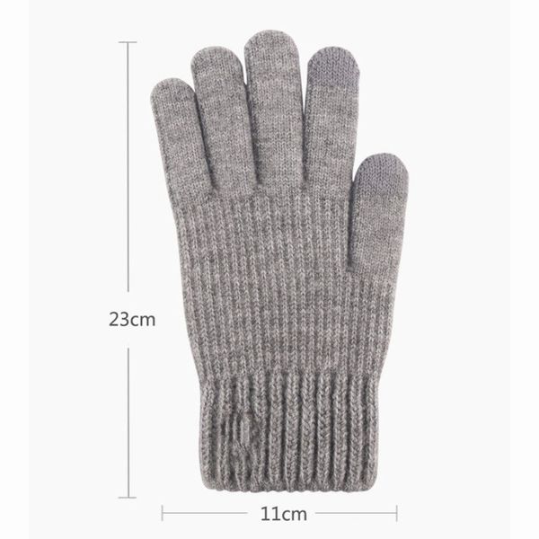 Coonoor Strickhandschuhe Winterhandschuhe mit Fleecefutter,Touchscreen Ther günstig online kaufen