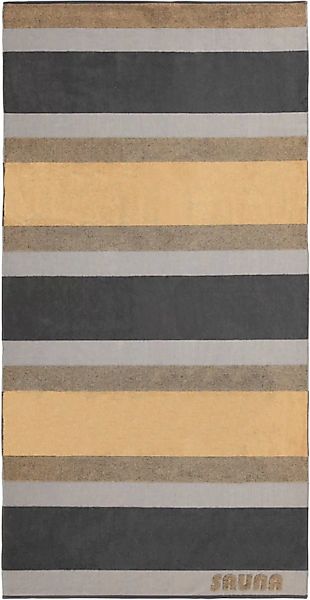 Dyckhoff Saunatuch Saunatuch SaunaStripe, Walkfrottee (1-St) günstig online kaufen