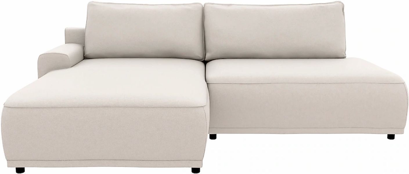 TRENDMANUFAKTUR Ecksofa "Fordon II, Schlafsofa mit Bettkasten, Couch in L-F günstig online kaufen