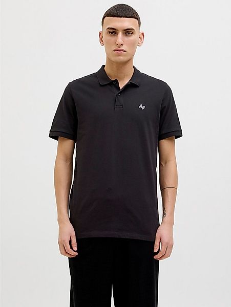 Jack & Jones Poloshirt JJEJERSEY LOGO POLO SS SN mit Logo Stickerei günstig online kaufen