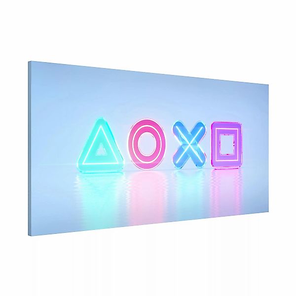 Magnettafel Neon Triangle Circle x Square günstig online kaufen