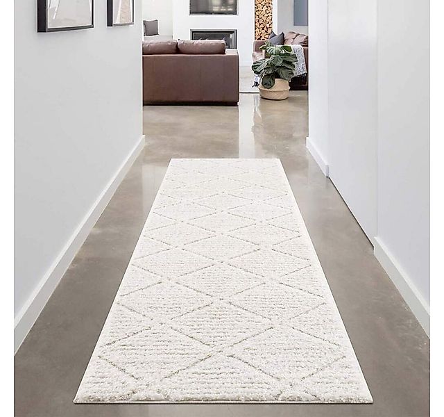 Carpet City Hochflor-Teppich Focus 2997, rechteckig, Höhe: 20 mm, Läufer, B günstig online kaufen