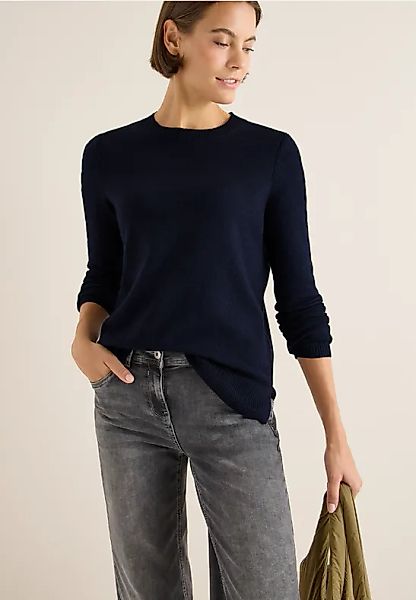 Pullover mit Strickdetail günstig online kaufen