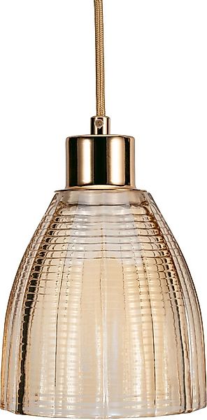 Pauleen Pendelleuchte Gleaming Gold, ohne Leuchtmittel, günstig online kaufen