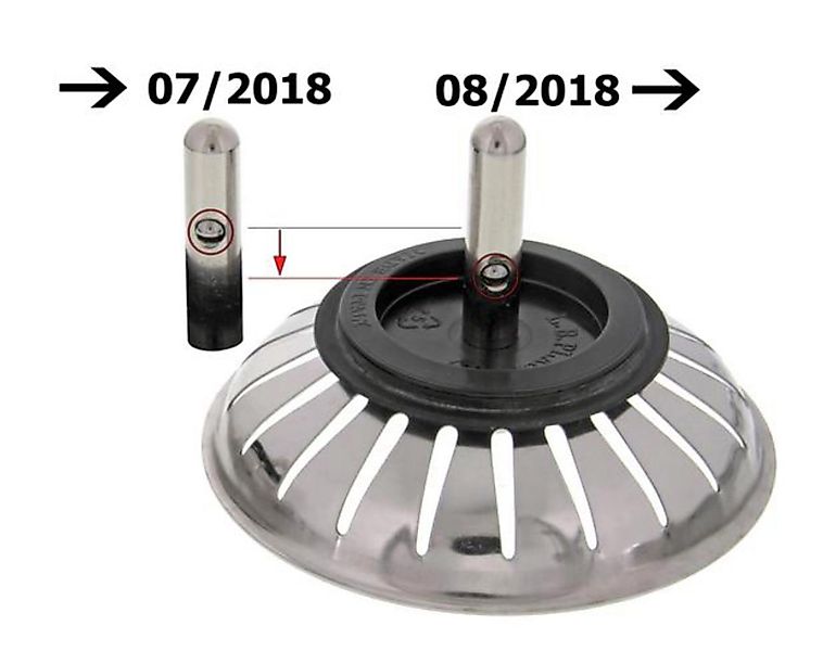 Blanco Einbauspüle Blanco Siebkörbchen 3,5" Zapfen, günstig online kaufen