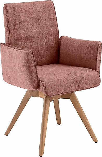 K+W Komfort & Wohnen Drehstuhl () Armlehnenstuhll mit 360° Drehfunktion mas günstig online kaufen