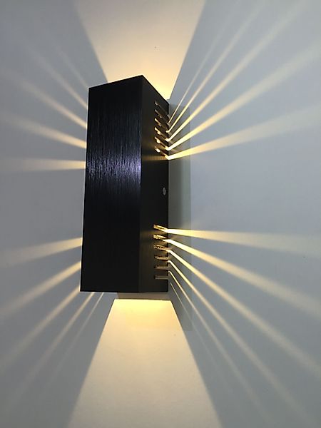 SpiceLED LED Wandleuchte Black Edition, Warmweiß günstig online kaufen