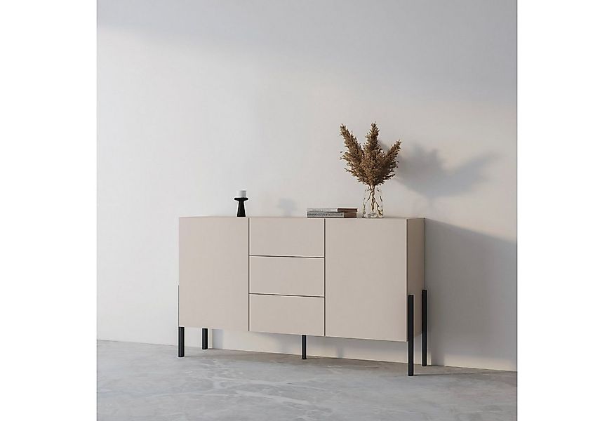 INOSIGN Sideboard Jukon, Breite 150 bzw.180 cm, moderne grifflose Kommode, günstig online kaufen