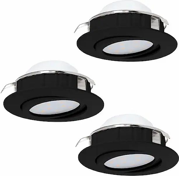 EGLO LED-Deckeneinbaustrahler »PINEDA«, 3er Set günstig online kaufen