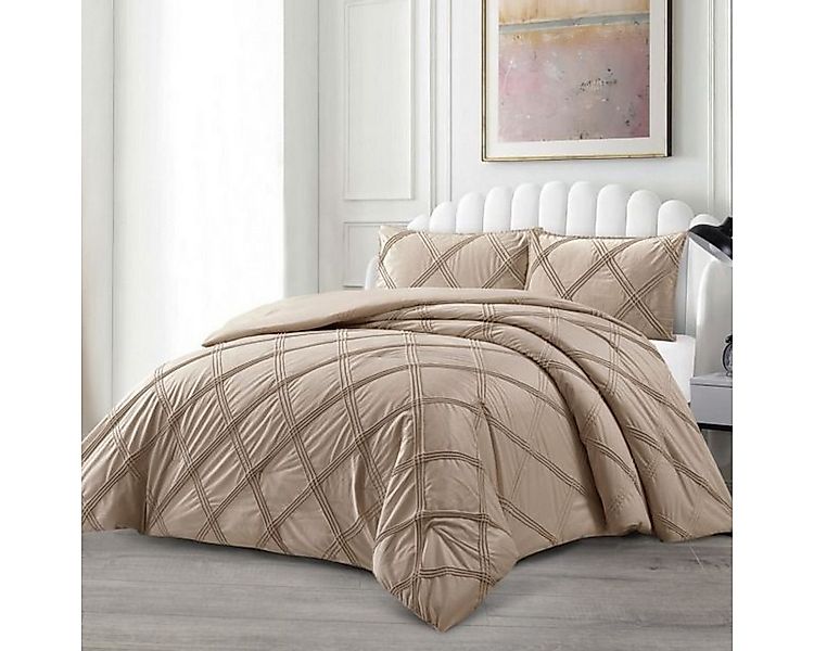 alesvelt Tagesdecke Set Lara Überwurf Decke 3-Teilig 240 x 250 cm 2-Persone günstig online kaufen