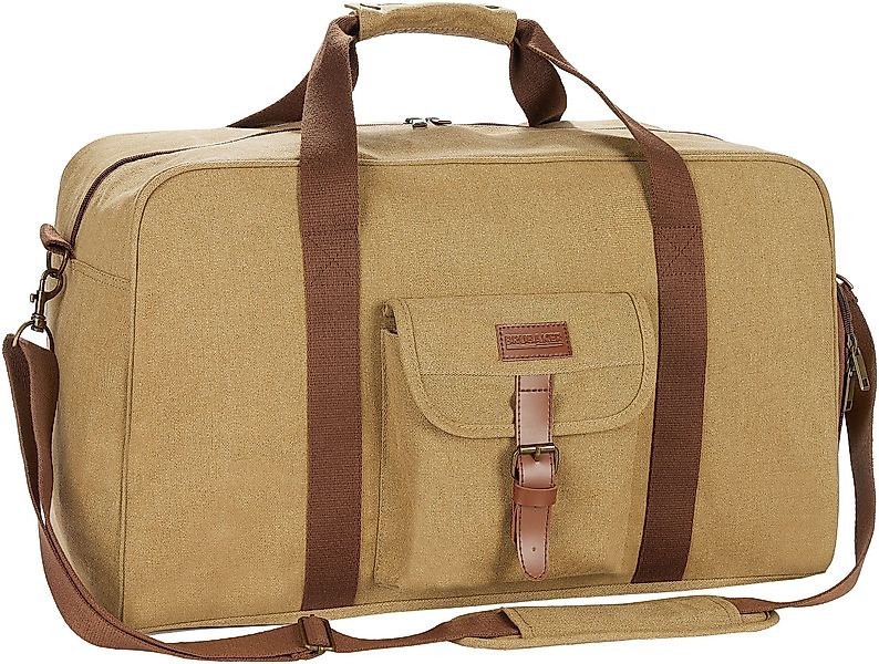 BRUBAKER Weekender Safari - Vintage Reisetasche günstig online kaufen