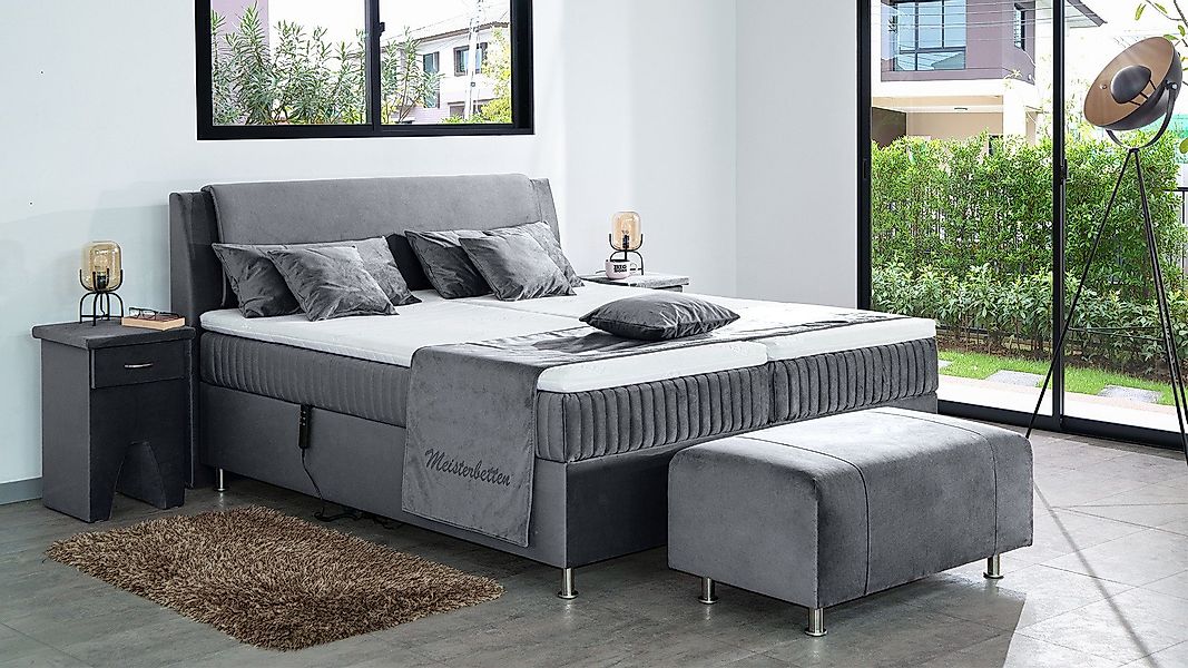 Meisterbetten Boxspringbett Mari (mit Motor, 7-Zonen günstig online kaufen