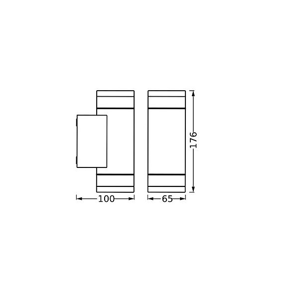 OSRAM Außenwandleuchte ENDURA CLASSIC IVE, dunkelgrau, IP65 günstig online kaufen