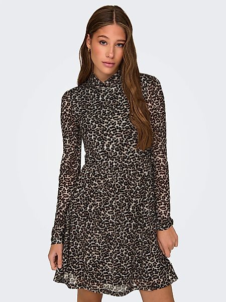 ONLY Minikleid "ONLERICA LIFE L/S HIGH NECK DRESS JRS", Sommerkleid günstig online kaufen