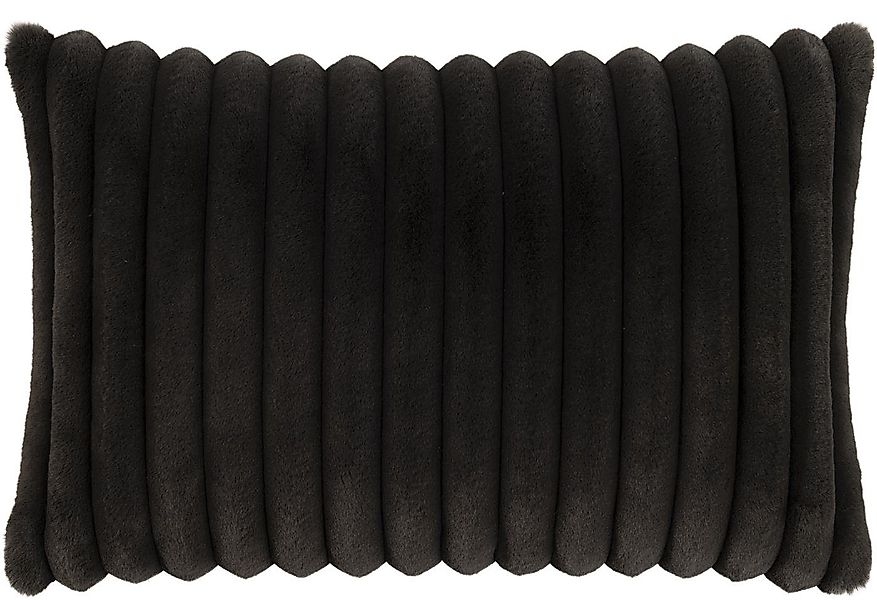 Magma Heimtex Kissenbezug Fellimitat dicke Streifen günstig online kaufen