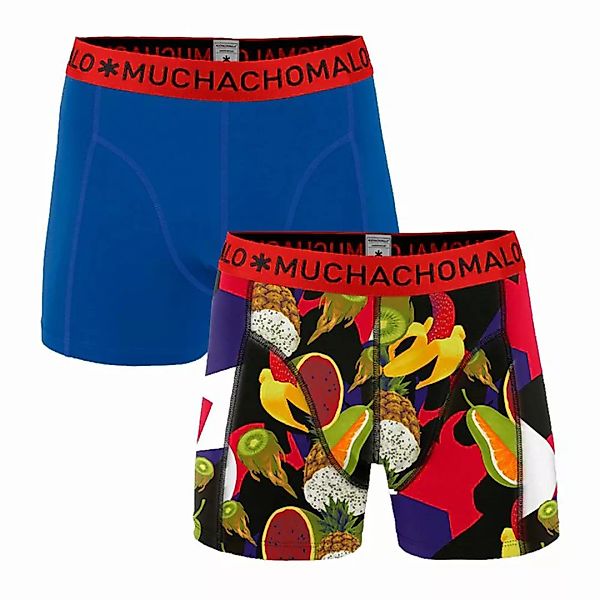 MUCHACHOMALO Herren Boxer Shorts, 2er Pack - Pants im Doppelpack, GMO, Obst günstig online kaufen