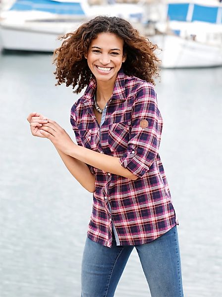 Casual Looks Flanellbluse günstig online kaufen