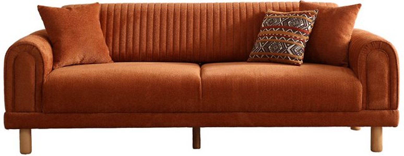 Villa Möbel Sofa Kyoto, mit Relax-/Bettfunktion durch umklappbare Rückenleh günstig online kaufen