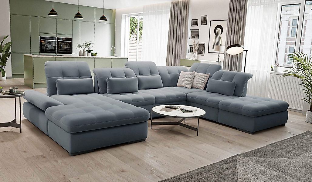 Hygger Möbelhaus Wohnlandschaft Oregon XXL U-Form günstig online kaufen