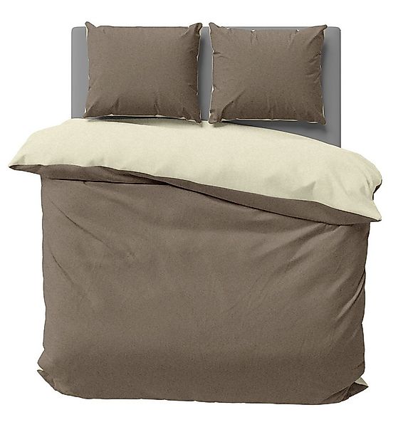 One Home Bettwäsche Doubleface Unifarben, Fleece, 3 teilig, Wende modern, k günstig online kaufen