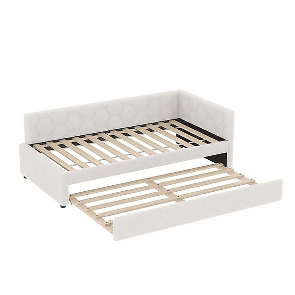 OKWISH Schlafsofa Tagesbett mit Nachttischlampe & USB/Typ-C, Ausziehbett, D günstig online kaufen