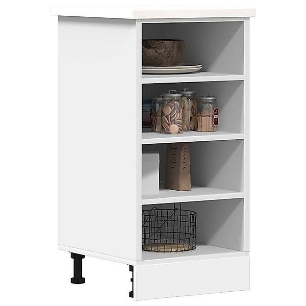 vidaXL Schrankmodule Unterschrank Weiß 40x44,5x81,5 cm günstig online kaufen