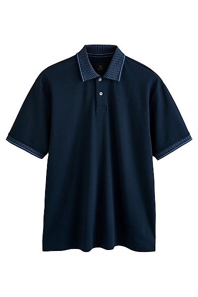 Next Poloshirt Smartes Kurzarm-Poloshirt aus 100 % Baumwolle (1-tlg) günstig online kaufen