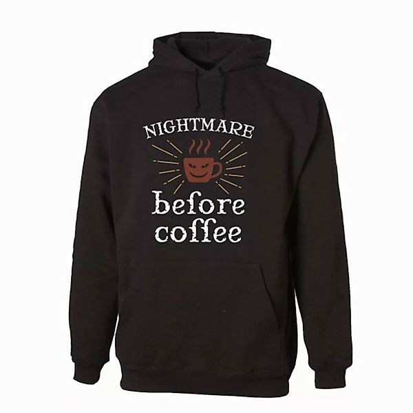 G-graphics Hoodie Nightmare before coffee Unisex mit trendigem Frontprint m günstig online kaufen